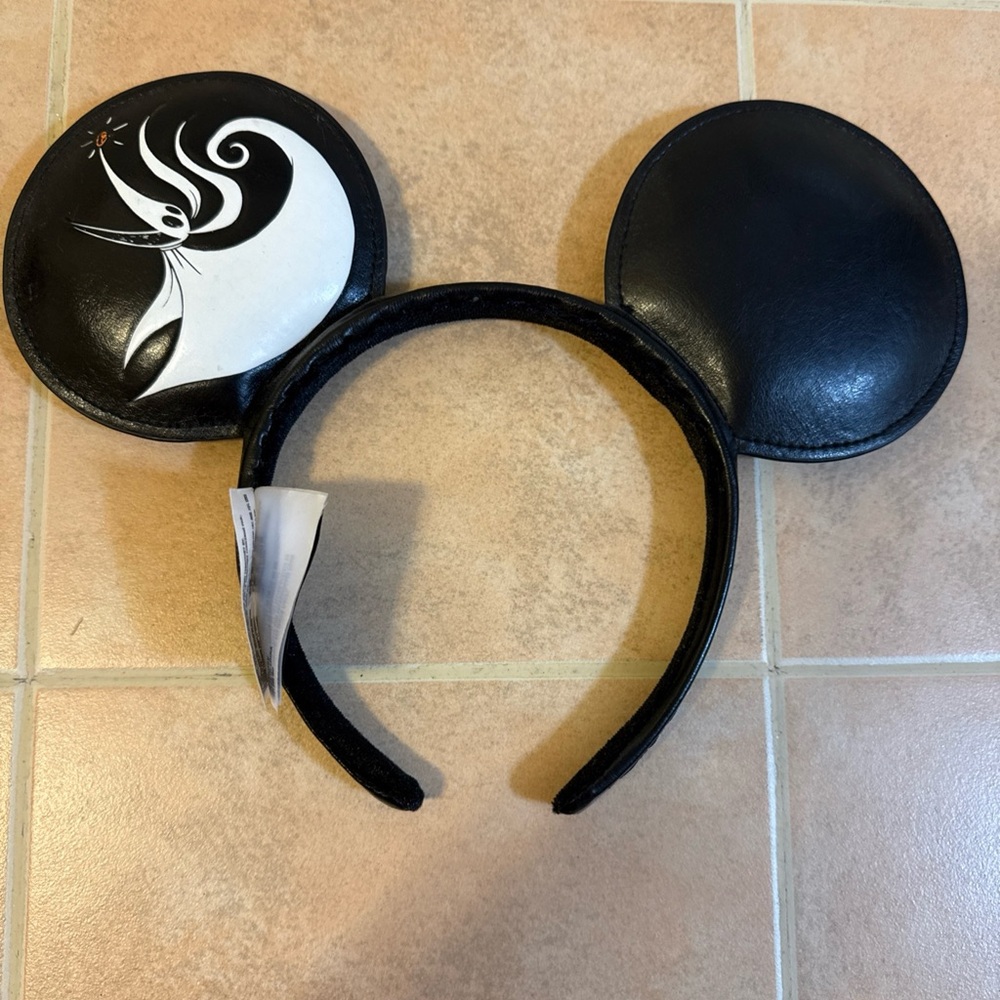 Disney Black and White Jack Skellington, Oogie boogie.zero ears headband - Picture 4 of 8
